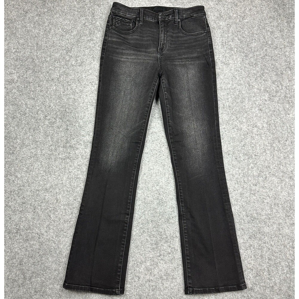 Buckle Black Fit No 93 Tailored Boot Cut Jeans Women 29x32 Shaping Stretch Denim